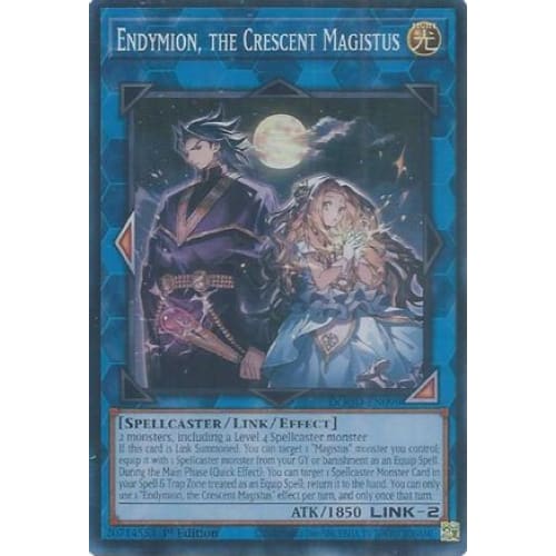 Endymion the Crescent Magistus - DOOD-EN099 Super Rare 1st