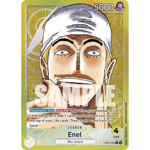 Enel (098) (Alternate Art) OP05-098 L Awakening of the New
