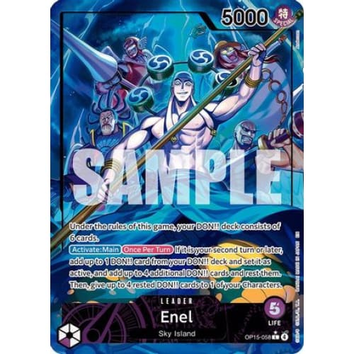 Enel (OP15-058) (Alternate Art) OP15-058 L Adventure