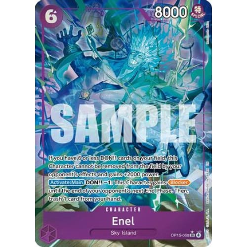 Enel (OP15-060) (Alternate Art) OP15-060 SR Adventure