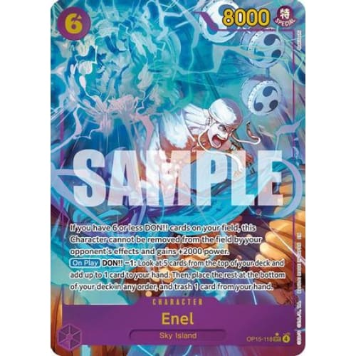 Enel (OP15-118) (Alternate Art) OP15-118 SEC Adventure
