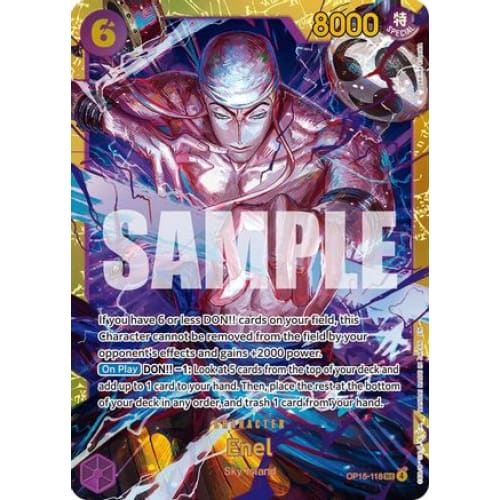Enel (OP15-118) OP15-118 SEC Adventure on Kami’s Island