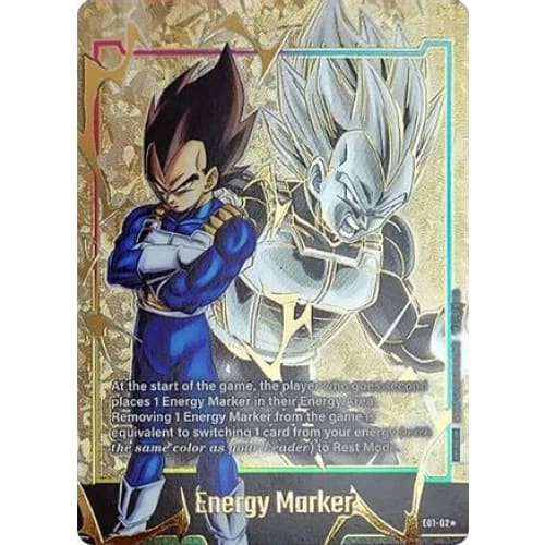 Energy Marker (E01-02) (Gold) - Fusion World Markers