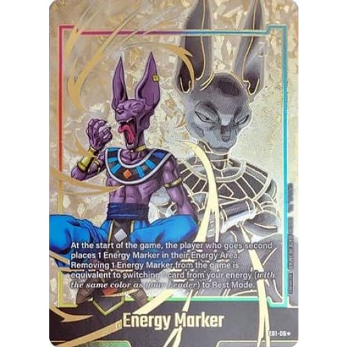 Energy Marker (E01-06) (Gold) - Fusion World Markers