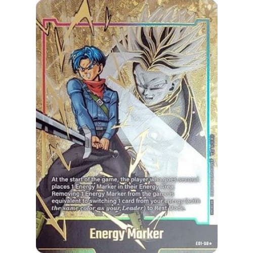 Energy Marker (E01-08) (Gold) - Fusion World Markers
