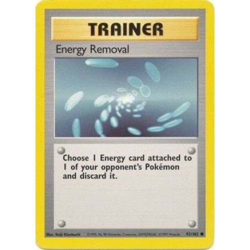 Energy Removal (092/102) Common Unlimited - Single