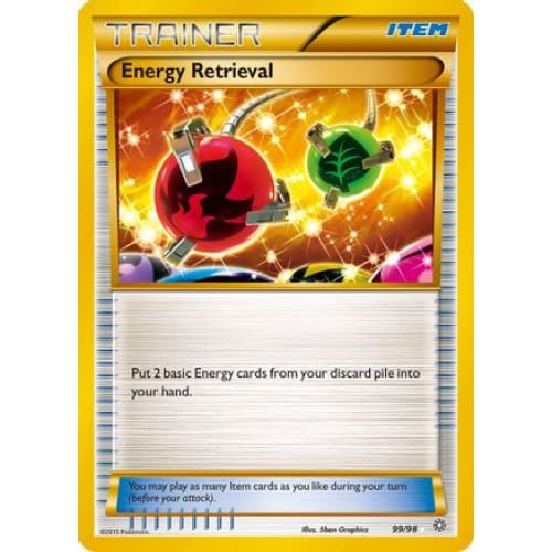 Energy Retrieval (099/098) Secret Rare Holofoil - Single