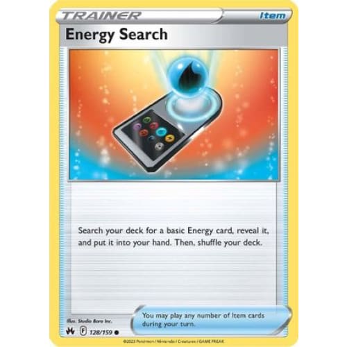 Energy Search (128) Common Reverse Holofoil - Single