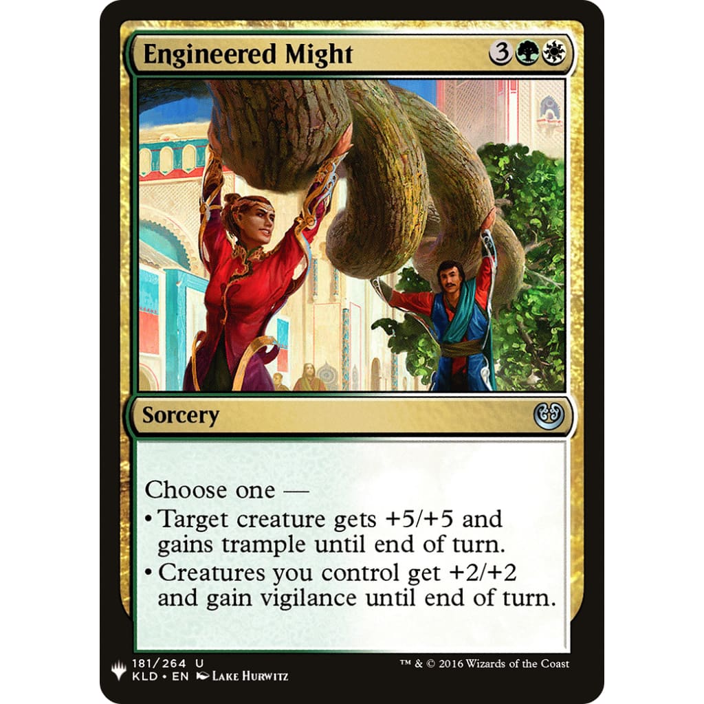 Engineered Might (PLST-KLD-181) - Single