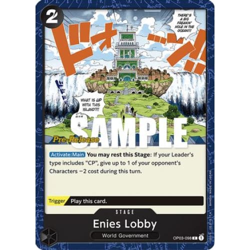 Enies Lobby OP03-098 C Pillars of Strength Pre-Release