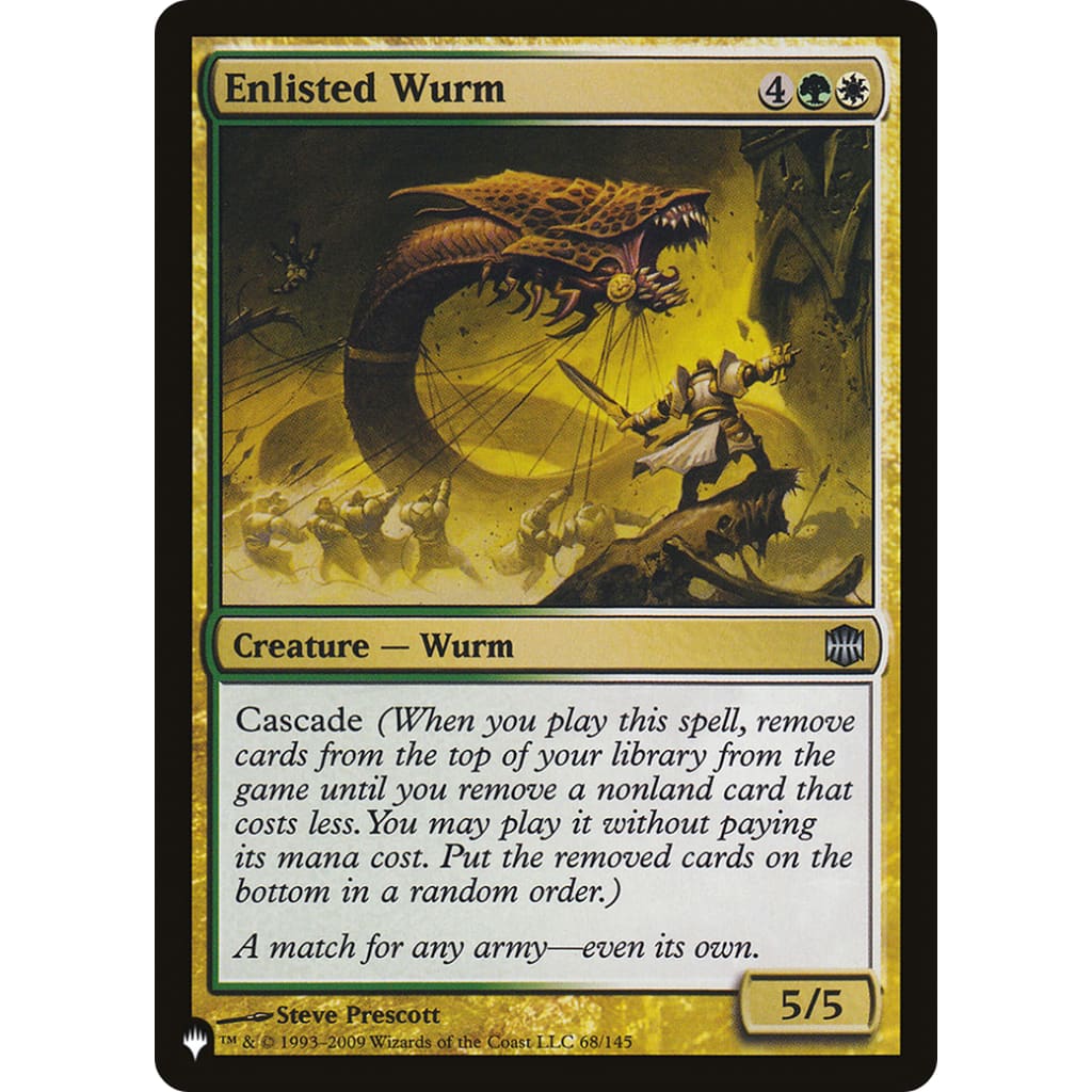 Enlisted Wurm (PLST-ARB-68) - Single