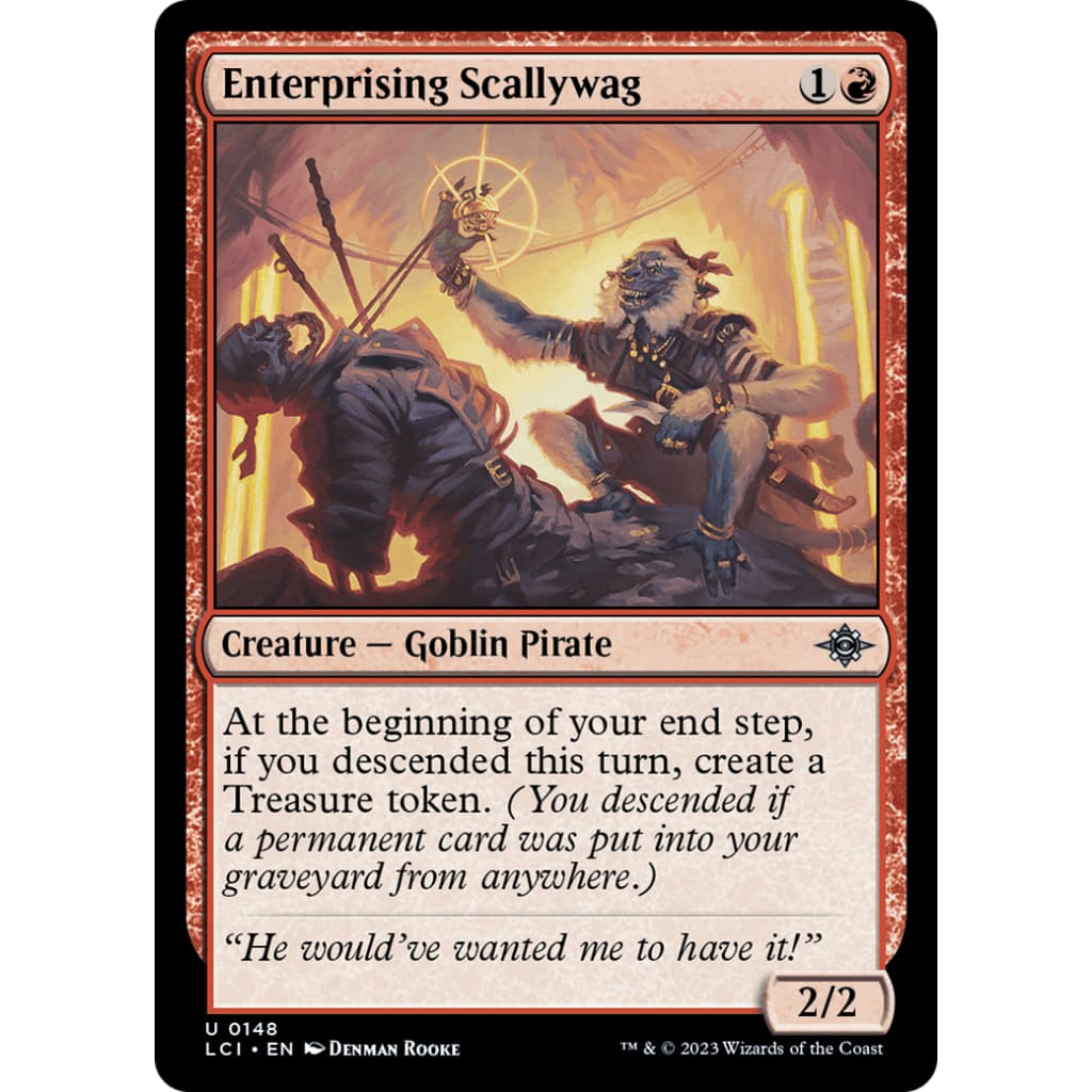 Enterprising Scallywag (LCI-148) Foil - Single