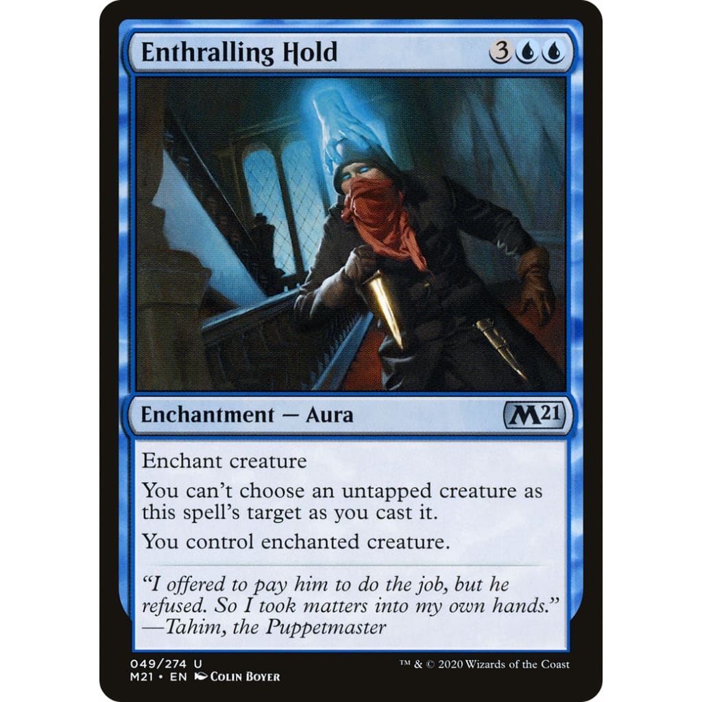 Enthralling Hold (M21-049) Foil - Single