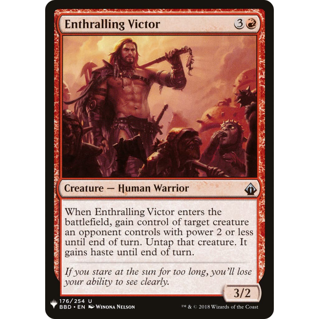 Enthralling Victor (PLST-BBD-176) - Single
