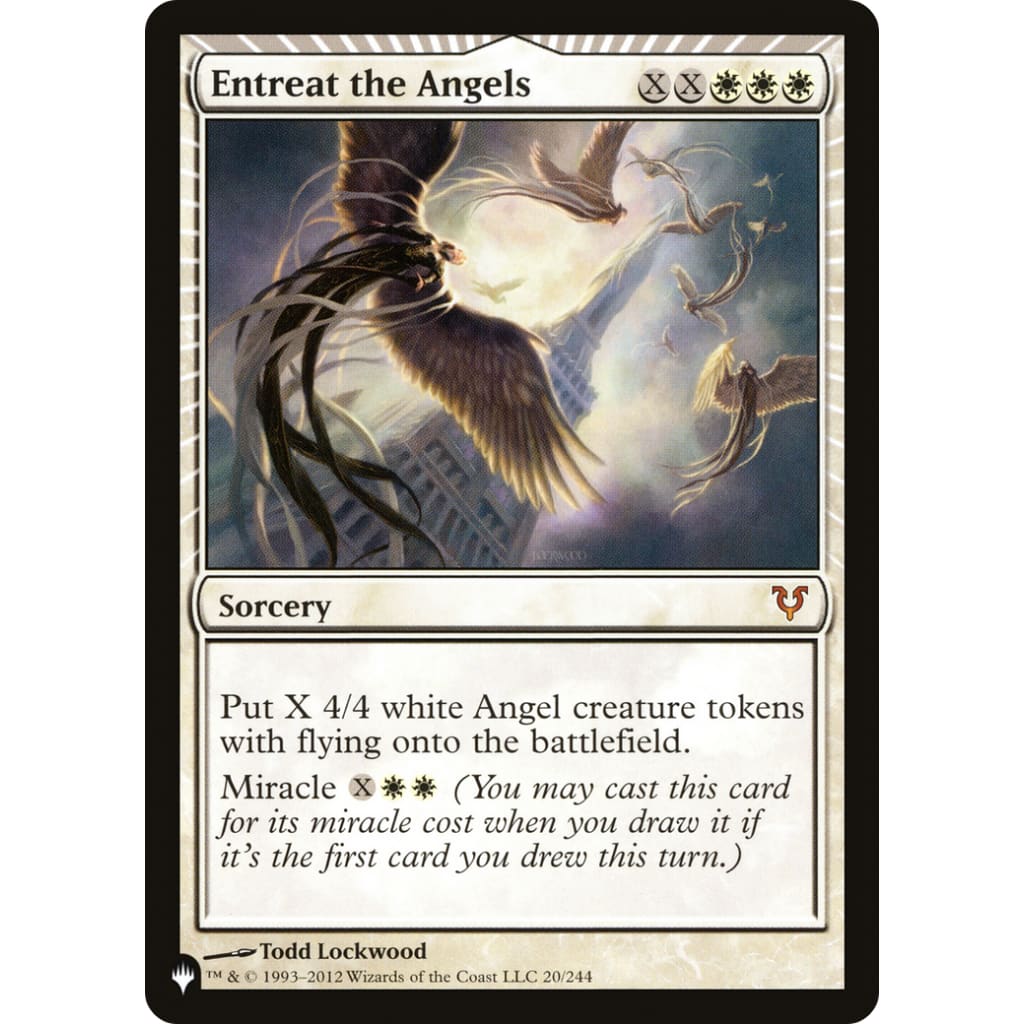 Entreat the Angels (PLST-AVR-20): (miracle) Foil - Single
