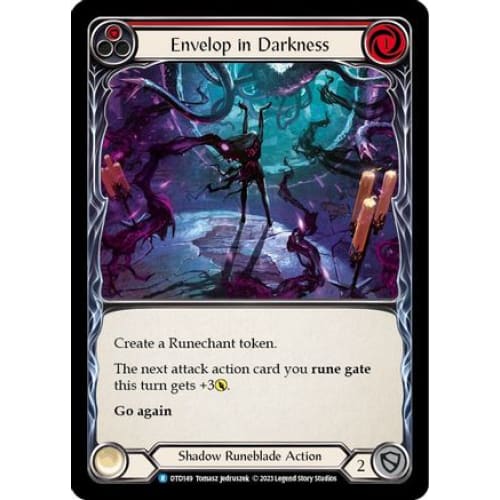 Envelop in Darkness (Red) (DUSK TILL DAWN) - Single