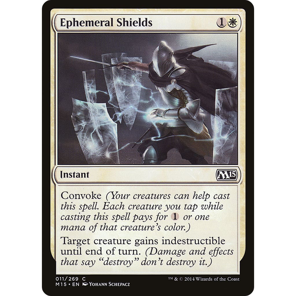 Ephemeral Shields (M15-011) - Single