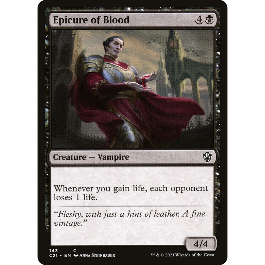 Epicure of Blood (C21-143) - Single