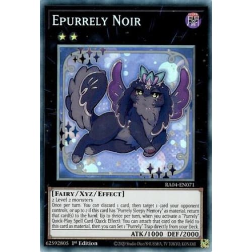 Epurrely Noir (PCR) - RA04-EN071 Prismatic Collector’s Rare
