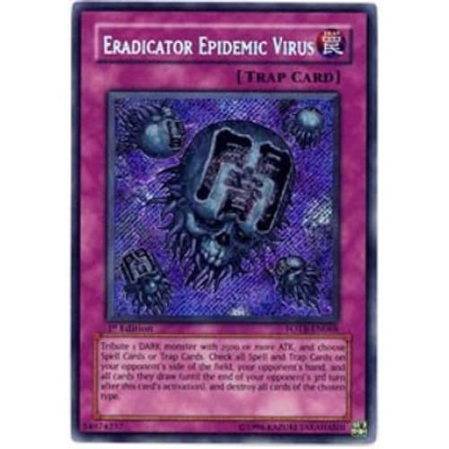 Eradicator Epidemic Virus (FOTB-EN068) Secret Rare 1st