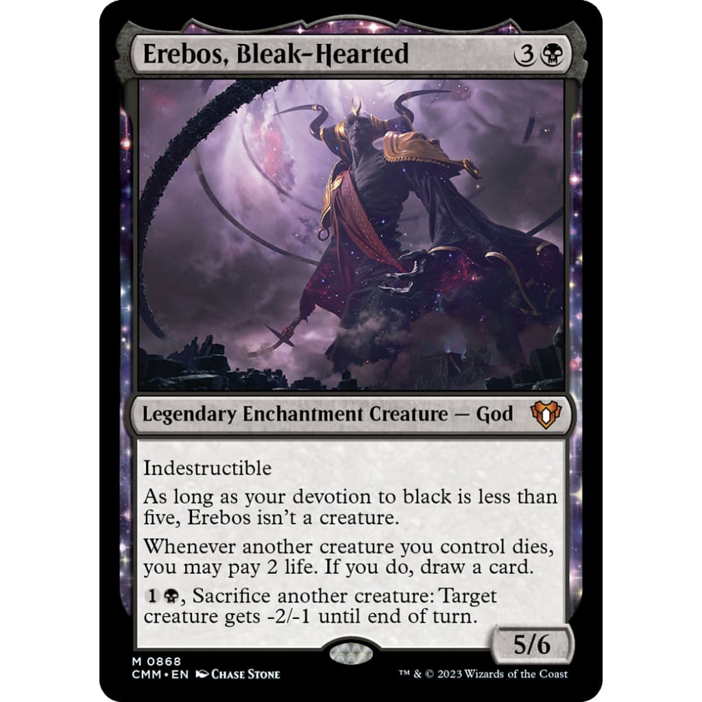 Erebos Bleak-Hearted (CMM-868) Foil - Single