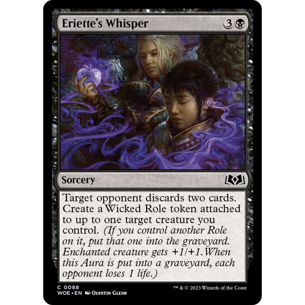 Eriette’s Whisper (WOE-088) Foil - Single