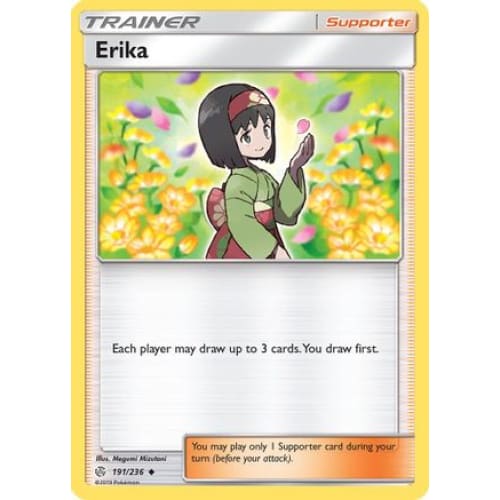 Erika (191/236) Uncommon Reverse Holofoil - Single