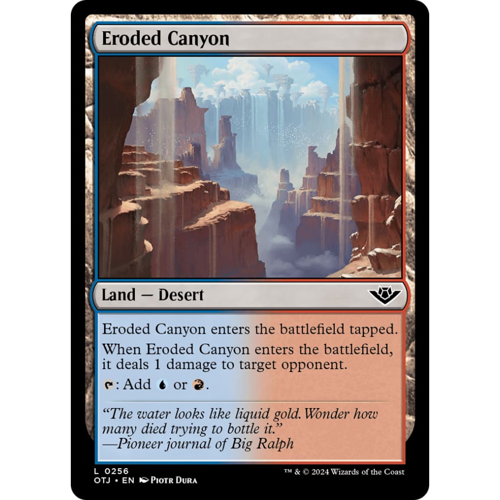 Eroded Canyon (OTJ-256) - Single