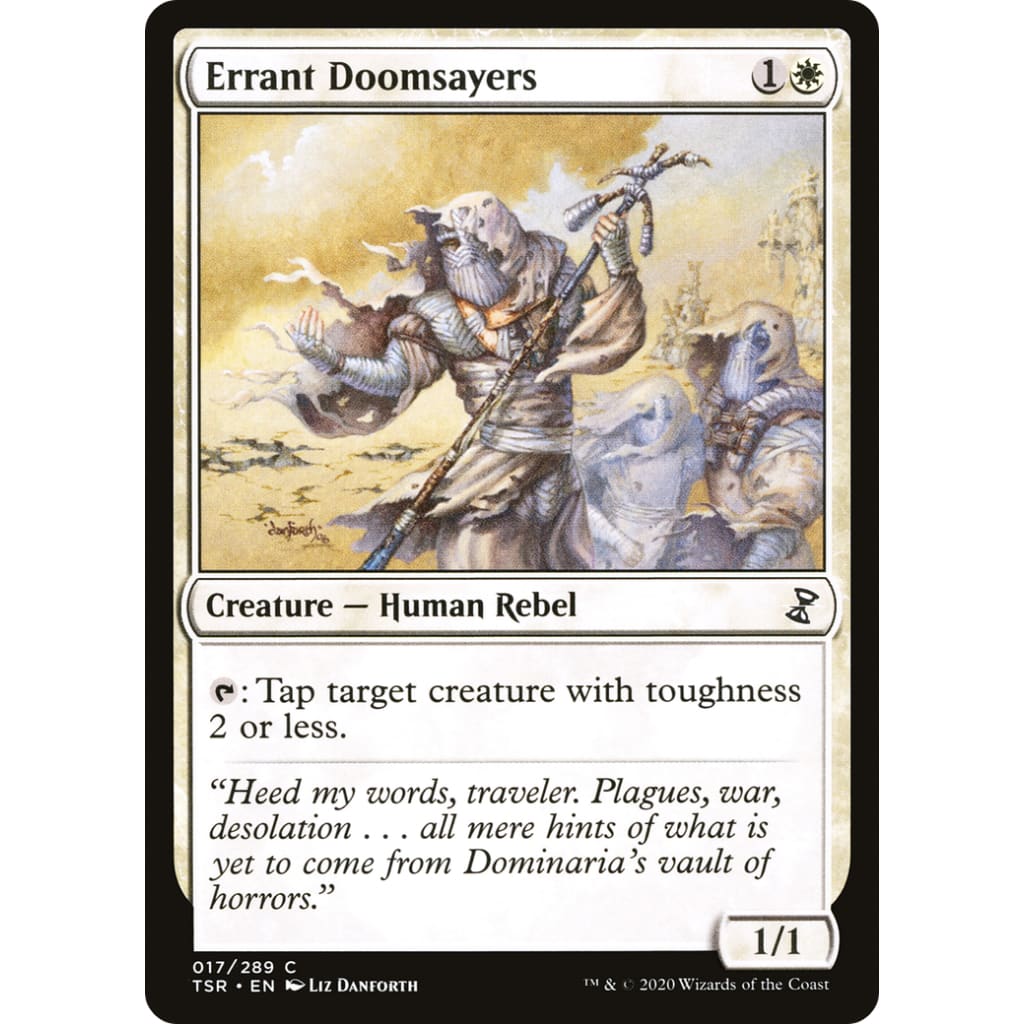 Errant Doomsayers (TSR-017) - Single