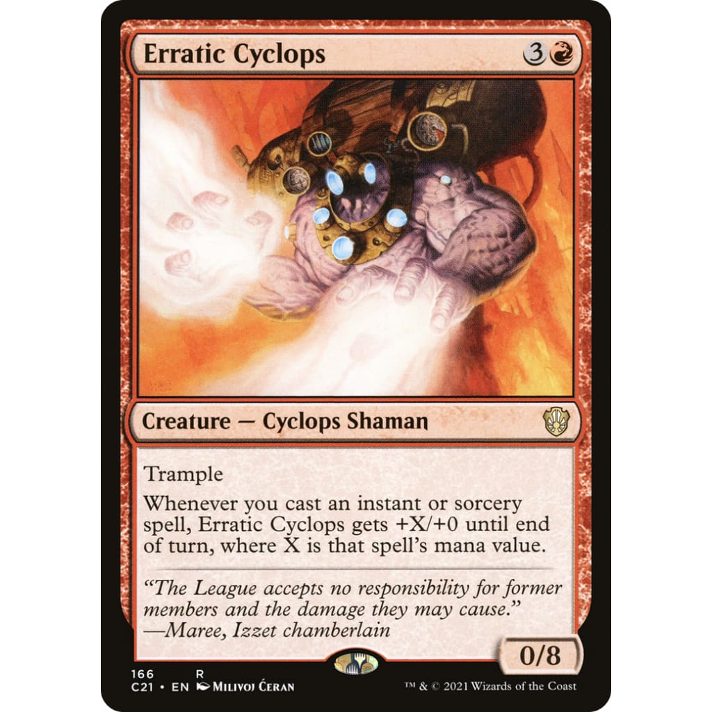 Erratic Cyclops (C21-166) - Single