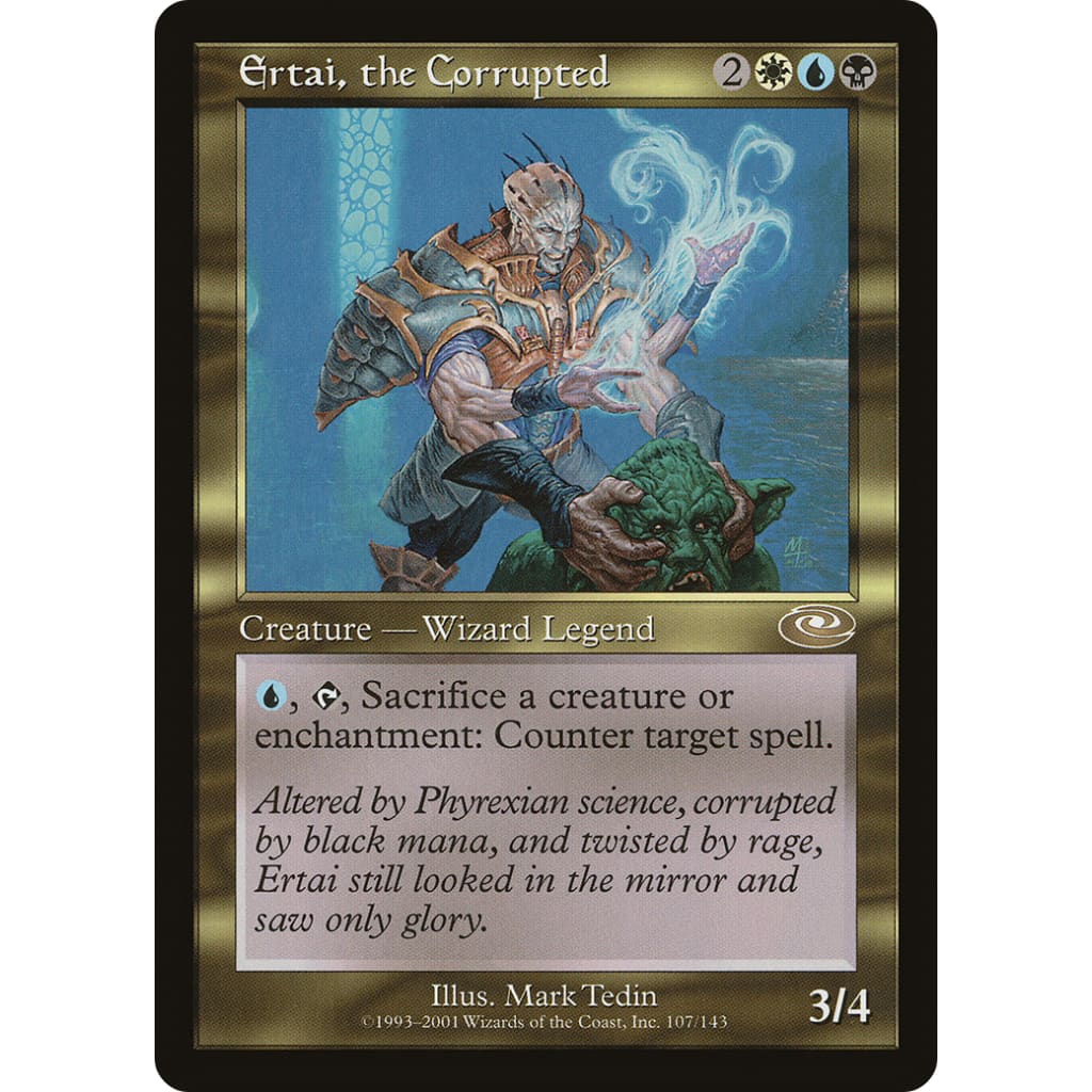 Ertai the Corrupted (PLS-107) Foil - Single
