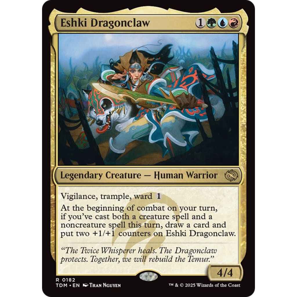 Eshki Dragonclaw (TDM-182) Foil - Single