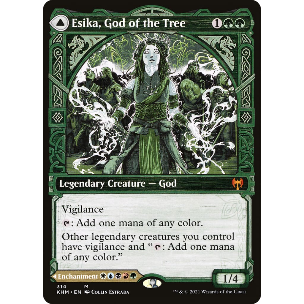 Esika God of the Tree // The Prismatic Bridge (KHM-314):