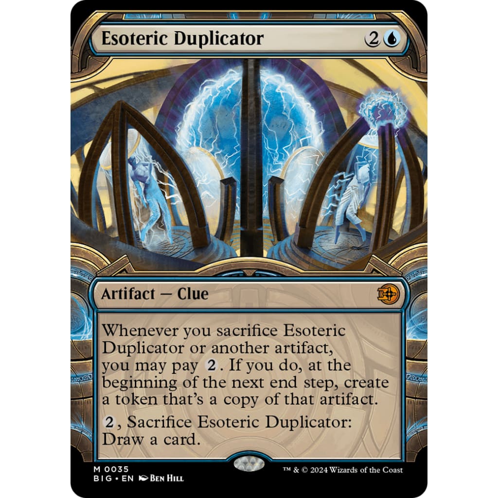 Esoteric Duplicator (BIG-035): (Showcase) (Borderless)