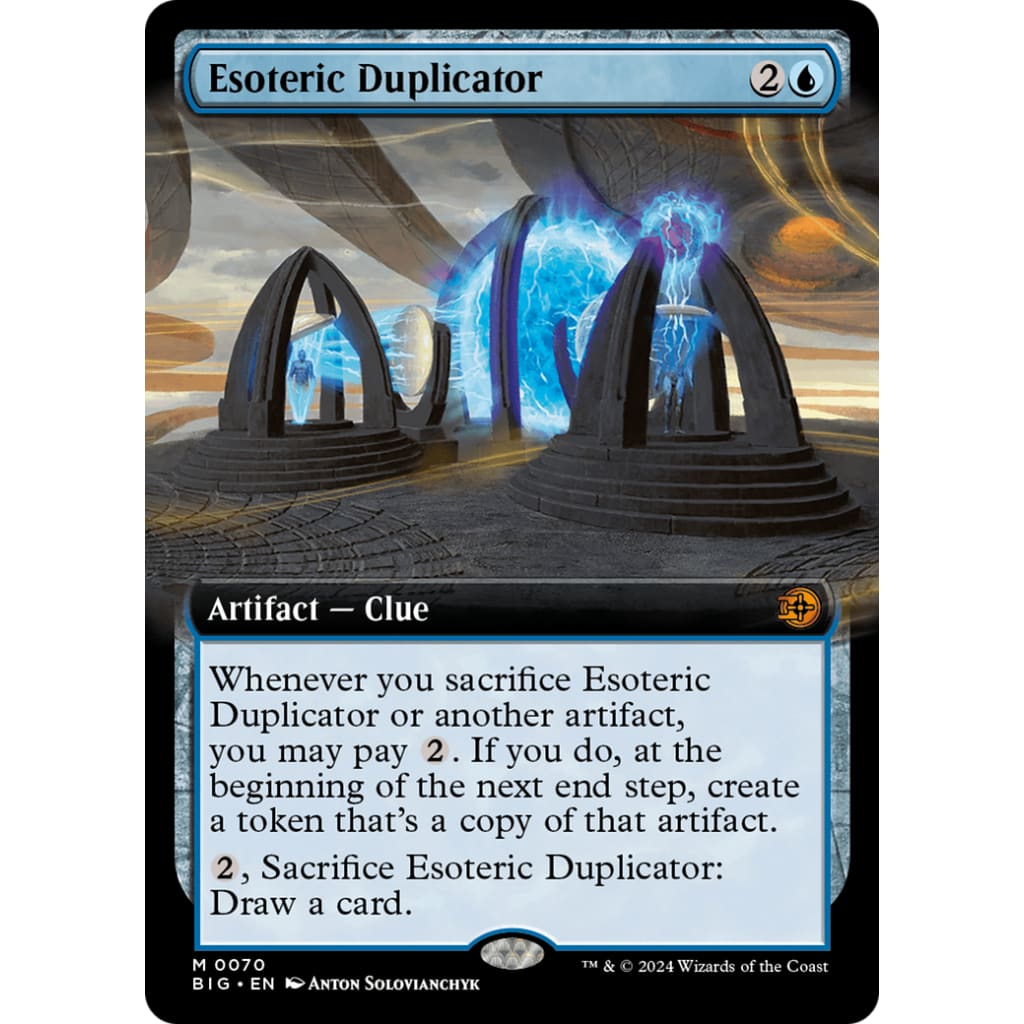 Esoteric Duplicator (BIG-070): (Extended Art) Foil - Single