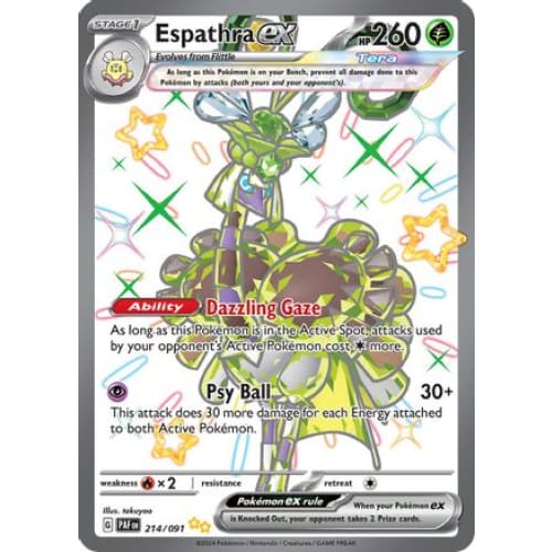 Espathra ex 214/091 (214) Double Rare Holofoil - Single