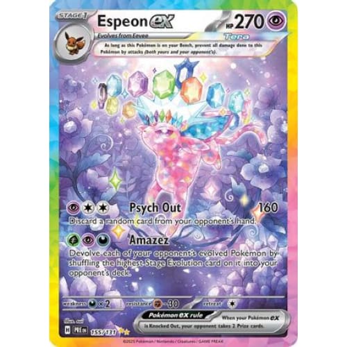 Espeon ex - 155/131 (155) Special Illustration Rare