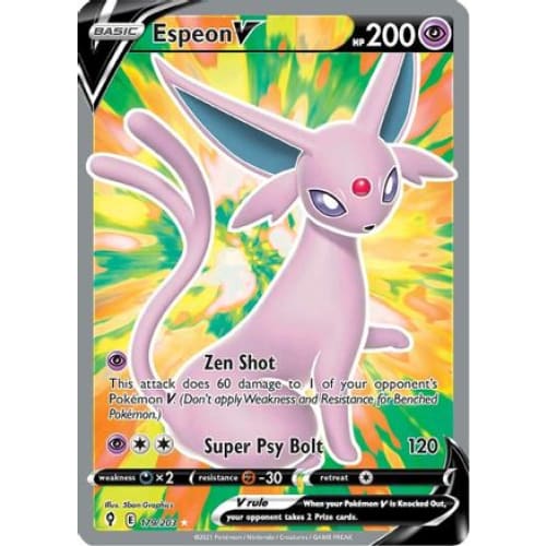 Espeon V (179/203) Ultra Rare Holofoil - Single