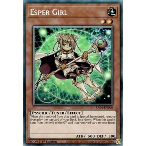 Esper Girl (PCR) - RA04-EN006 Prismatic Collector’s Rare