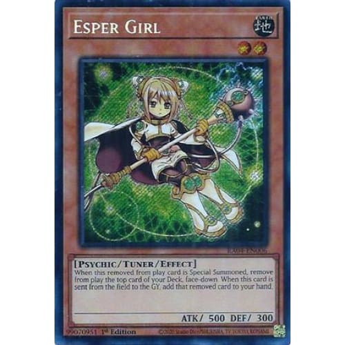 Esper Girl (Secret Rare) - RA04-EN006 Secret Rare 1st