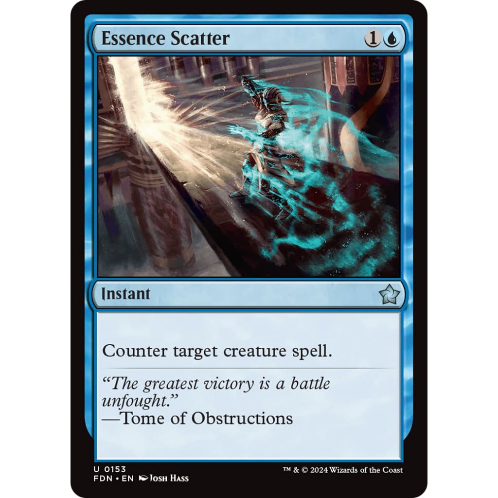 Essence Scatter (FDN-153) Foil - Single