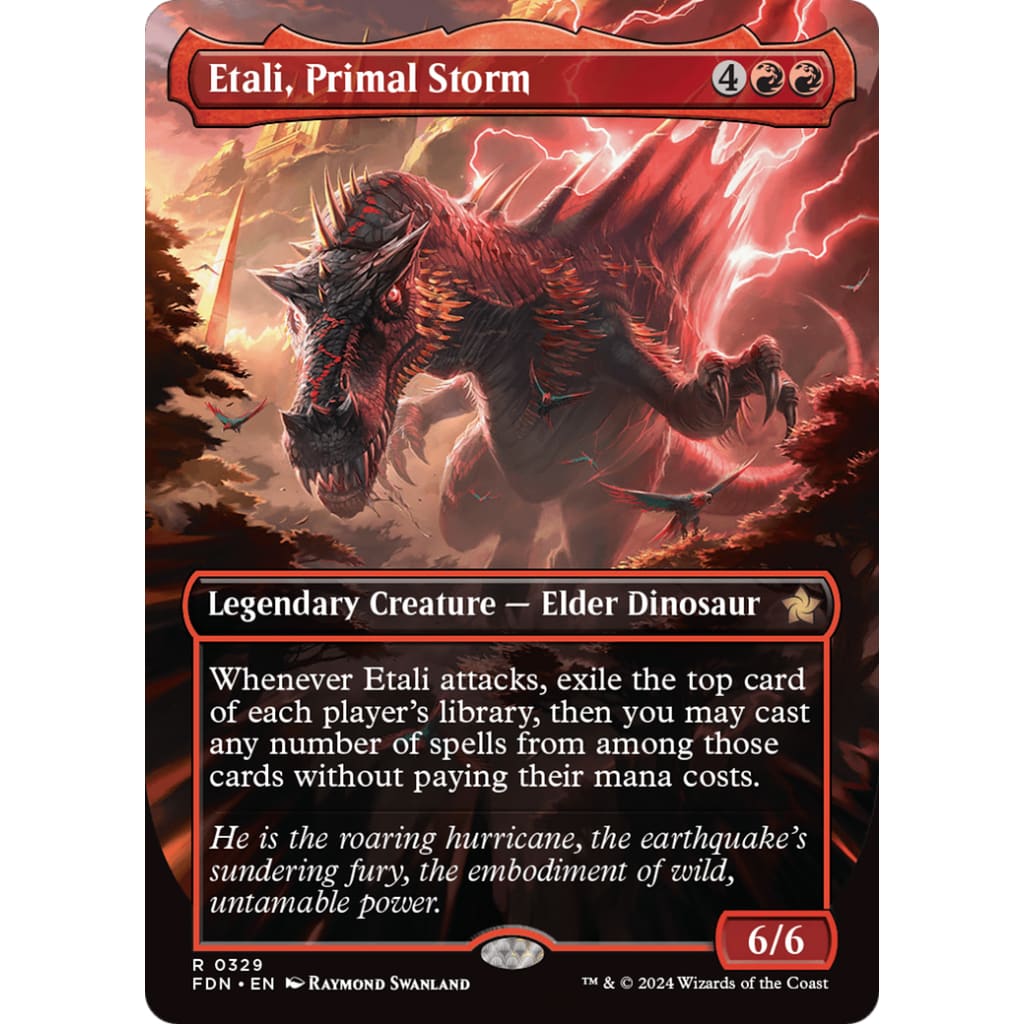 Etali Primal Storm (FDN-329) (Borderless) - Single