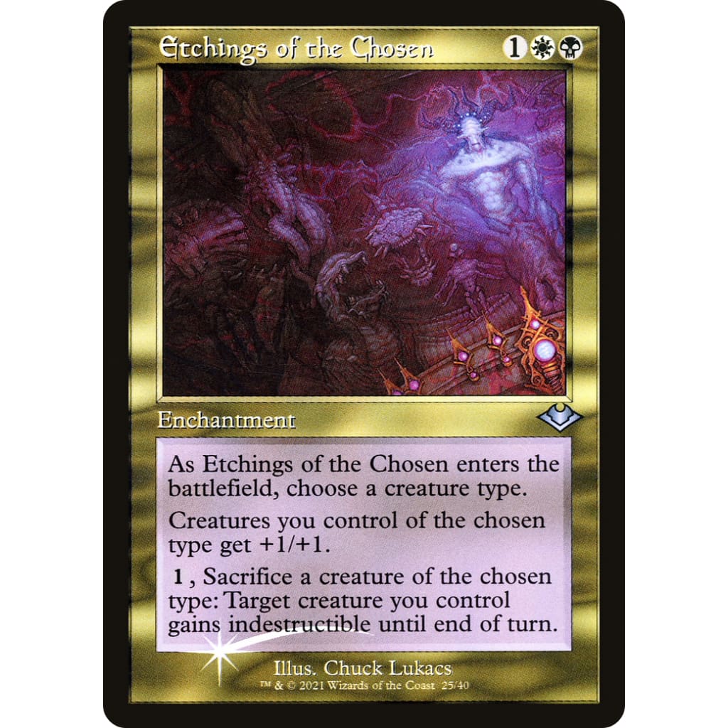 Etchings of the Chosen (H1R-025) Foil - Single