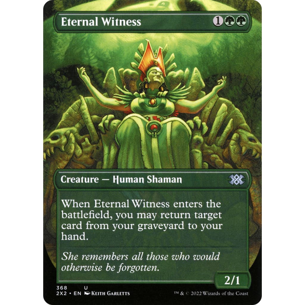 Eternal Witness (2X2-368) (Borderless) - Single