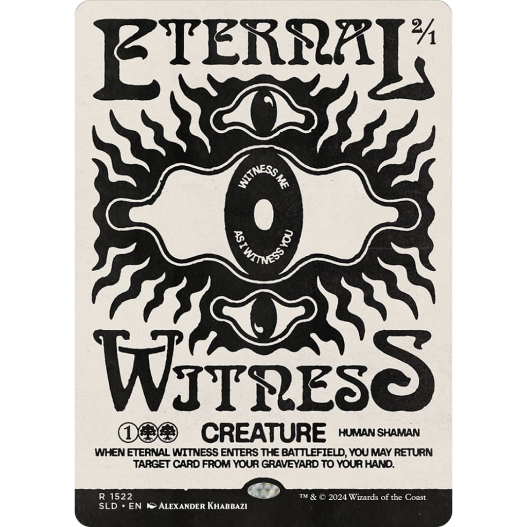 Eternal Witness (SLD-1522) - Single