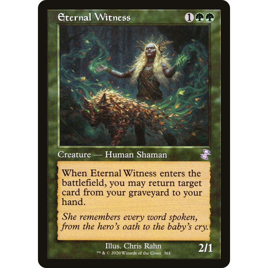 Eternal Witness (TSR-361) Foil - Single