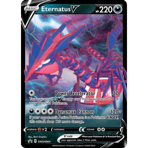 Eternatus V (SWSH064) Promo Holofoil - Single