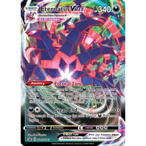 Eternatus VMAX (SWSH045) Promo Holofoil - Single