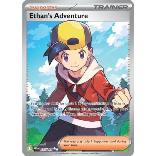 Ethan’s Adventure - 221/182 (221) Ultra Rare Holofoil