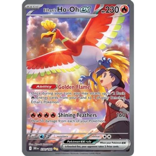 Ethan’s Ho-Oh ex - 230/182 (230) Special Illustration Rare